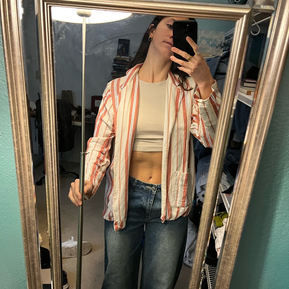 Striped Blazer Jacket
